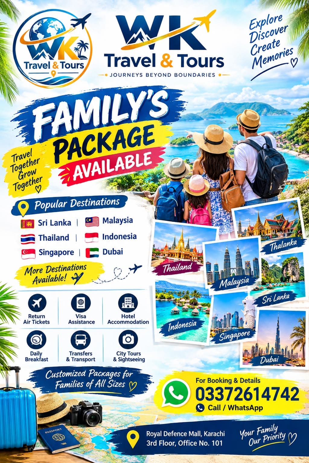 Family Customized Package: Journeys Beyond Boundaries